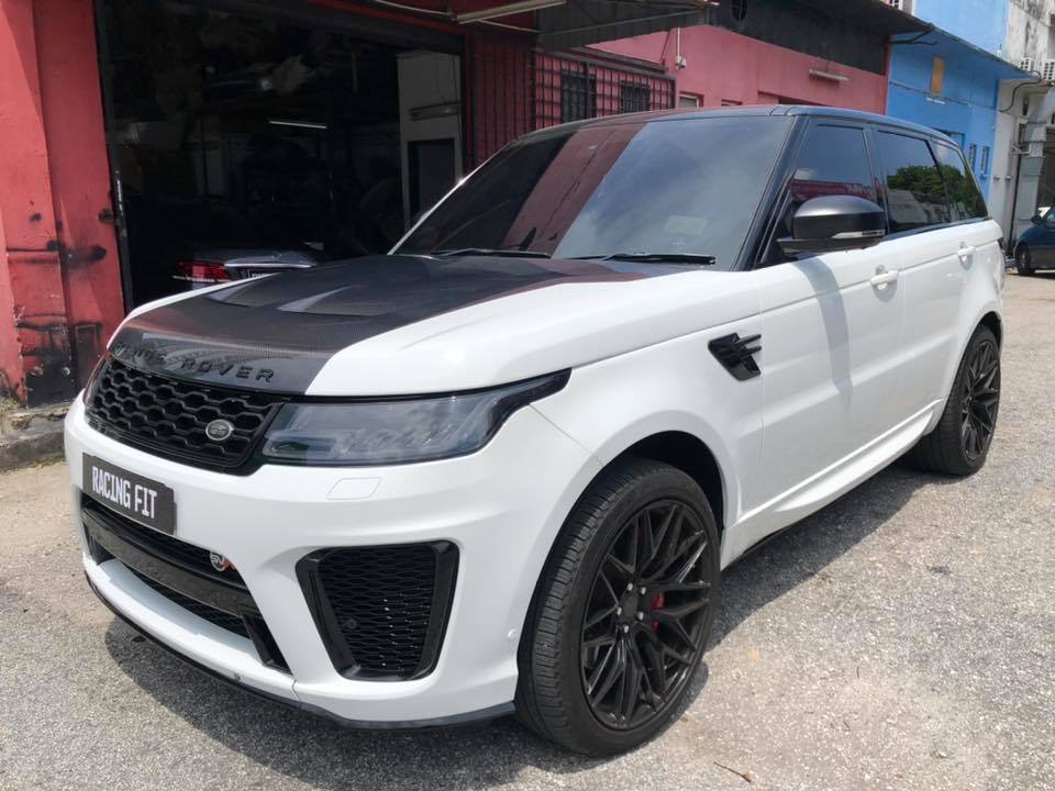 Range Rover Sport L494 SVR CARBON FIBER BONNET HOOD